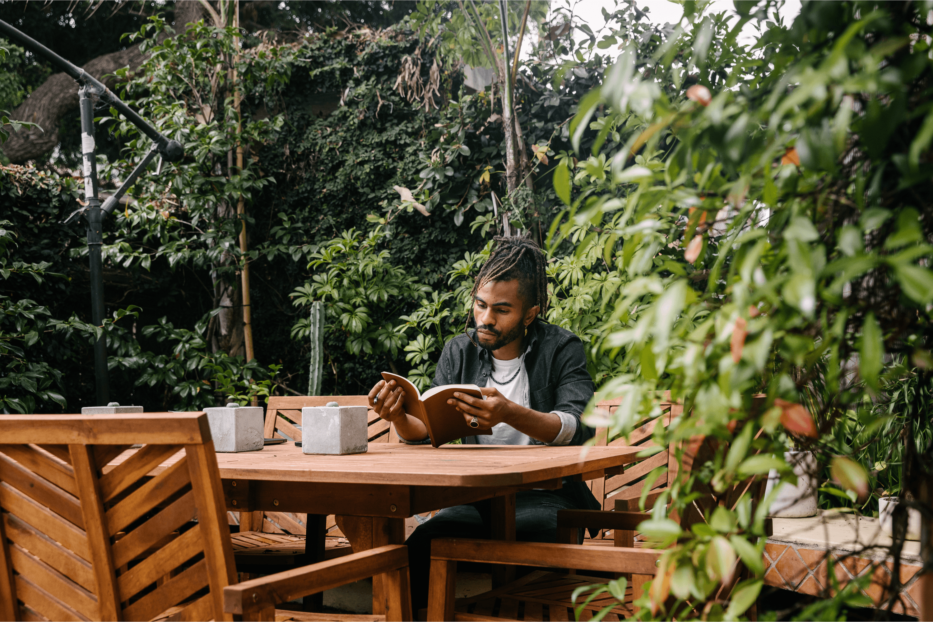 Imari Tuakli standing in a cinematic setting for Protagonist insights