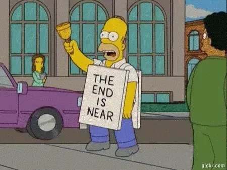 A visual about becoming pessimistic after disappointment